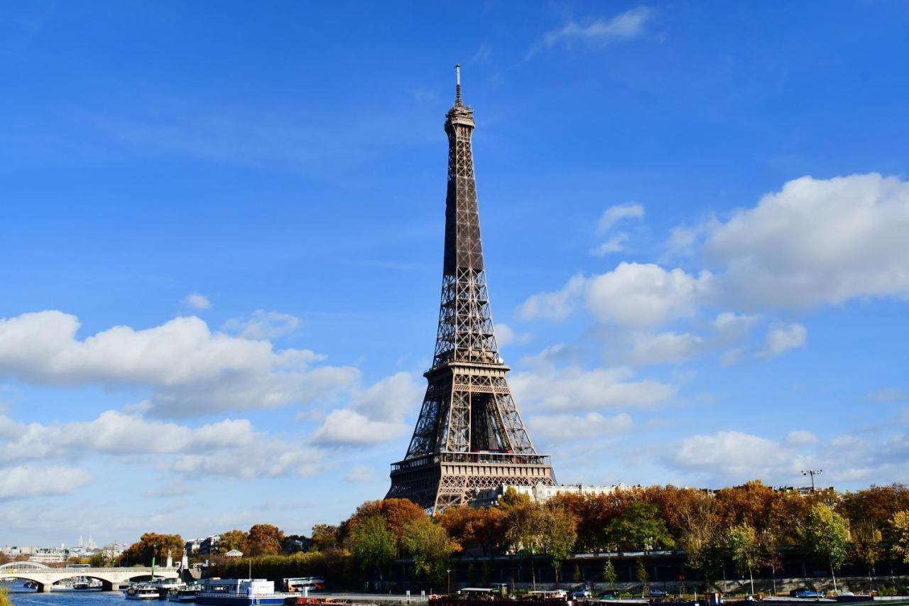 Bel appartement idéalement situé - Tour Eiffel París Exterior foto